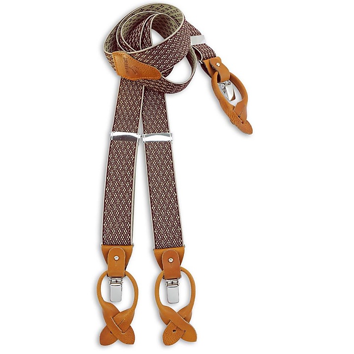 suspenders combi pack Don Diamond bordeaux