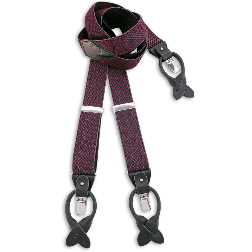 suspenders combi pack Elegance bordeaux - 2