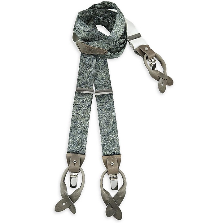 suspenders combi pack Eternal Paisley Green