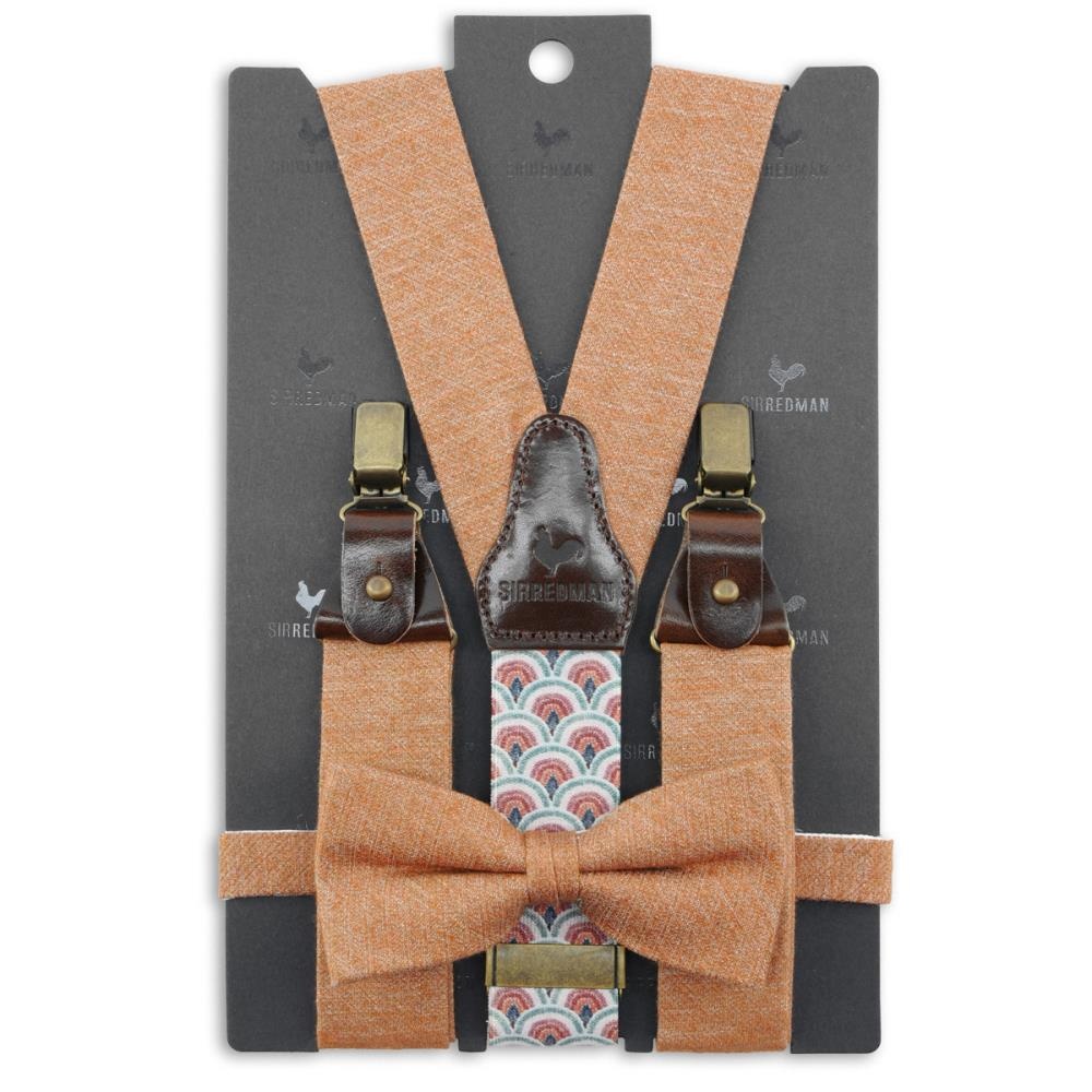 suspenders combi pack Festa Fortuna terracotta - 1