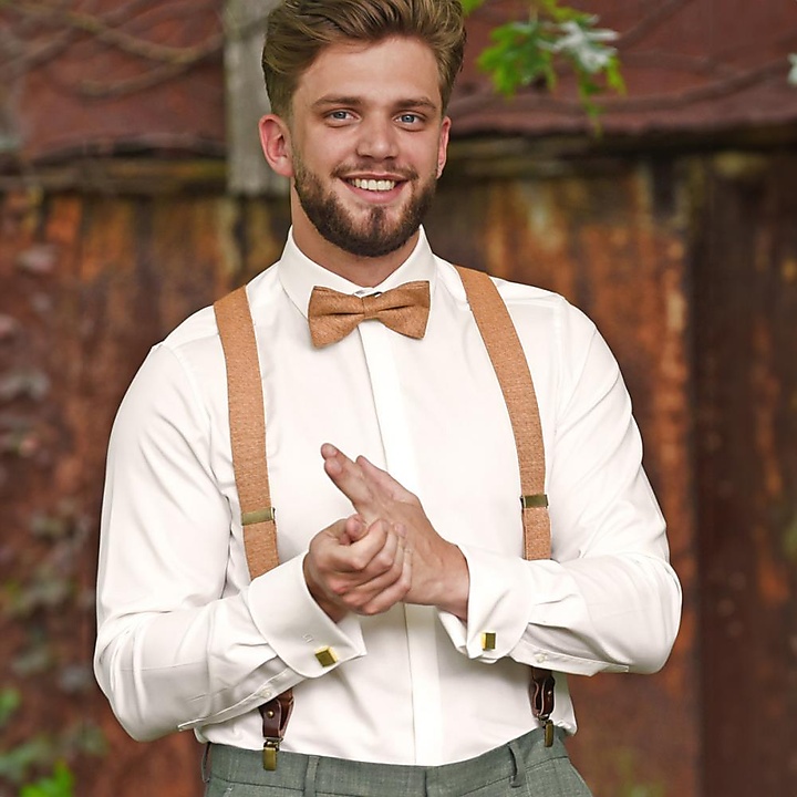 suspenders combi pack Festa Fortuna terracotta