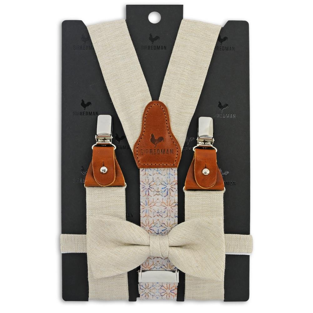 suspenders combi pack Gracefull Groom sand - 1