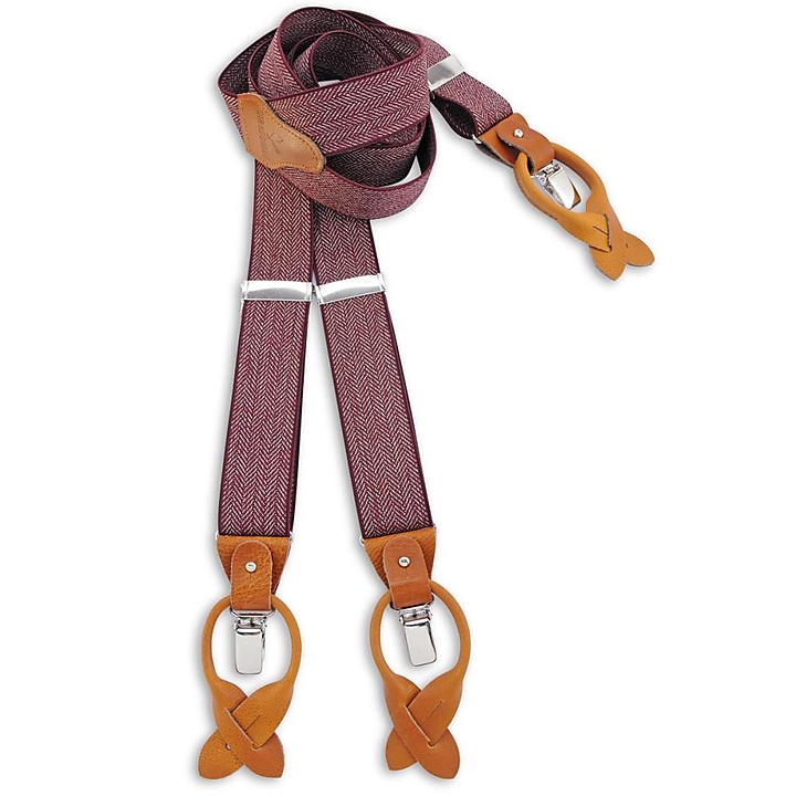 suspenders combi pack Herringbone Pattern