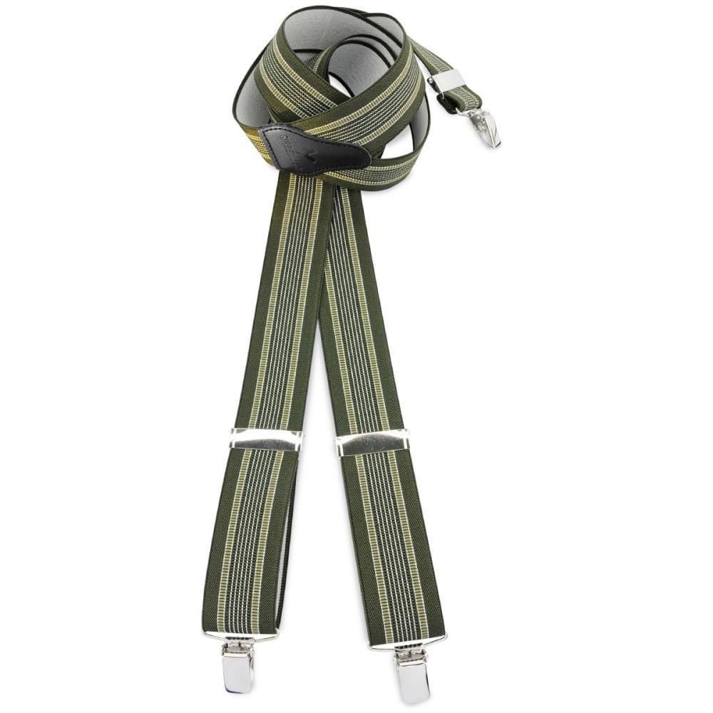 suspenders combi pack James Wyatt green - 2