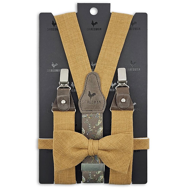 suspenders combi pack Jardin Chic Ochre
