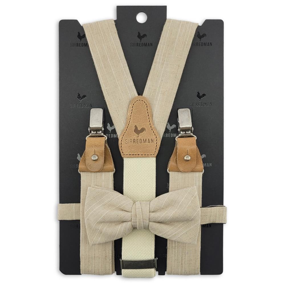 suspenders combi pack Linen Love Beige - 2