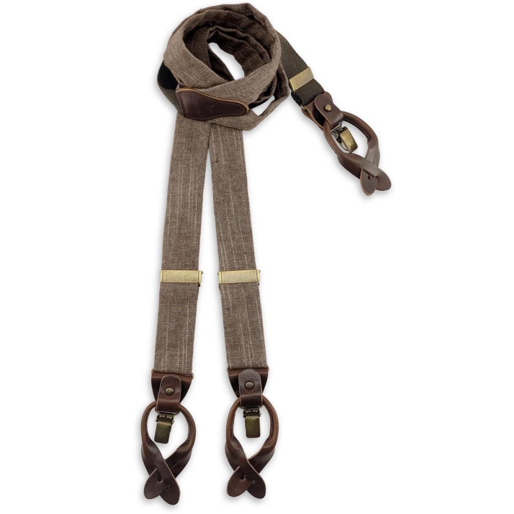 suspenders combi pack Linen Love Brown - 2