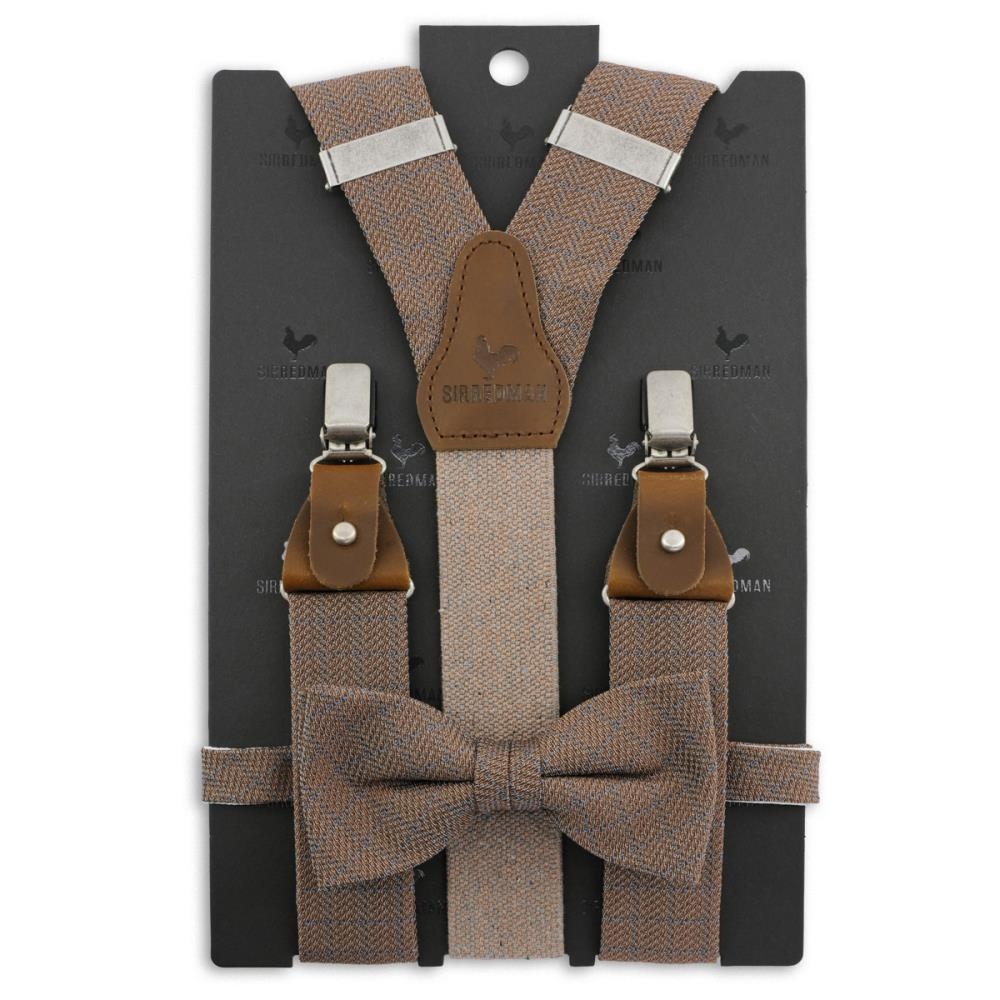 suspenders combi pack MacMillan brown - 1