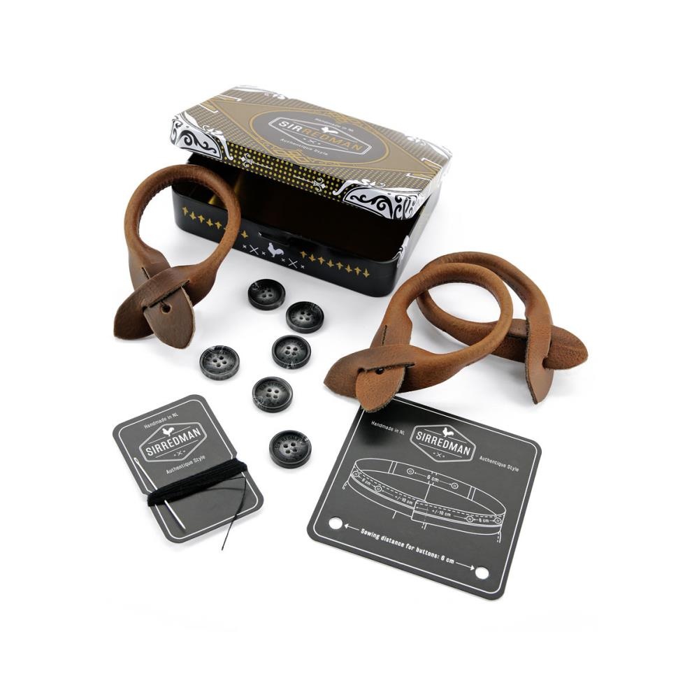 suspenders combi pack MacMillan brown - 3