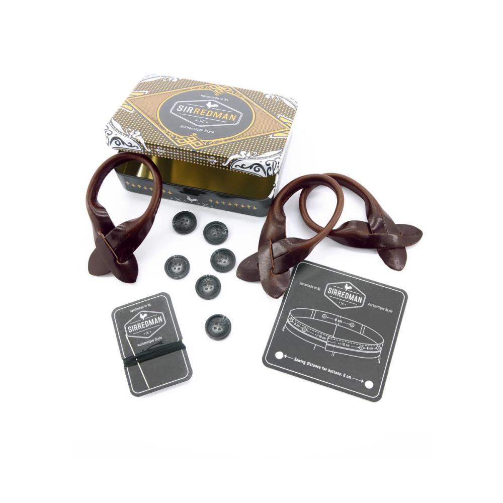 suspenders combi pack Majestic Mist Dark Brown - 3