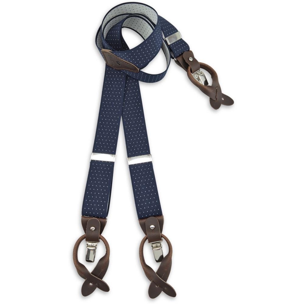 suspenders combi pack Mayfair Dots Navy - 2
