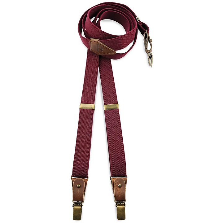 suspenders combi pack Mr. Buck Burgundy