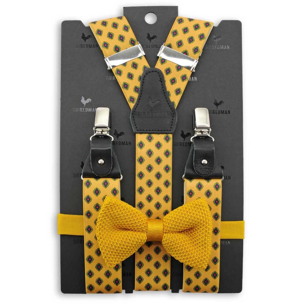 suspenders combi pack Ochre Ornament - 1