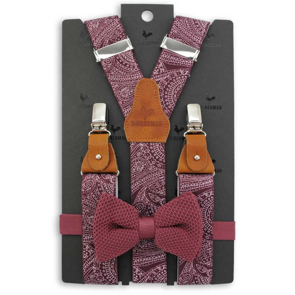 suspenders combi pack Paisley Sketch - 1