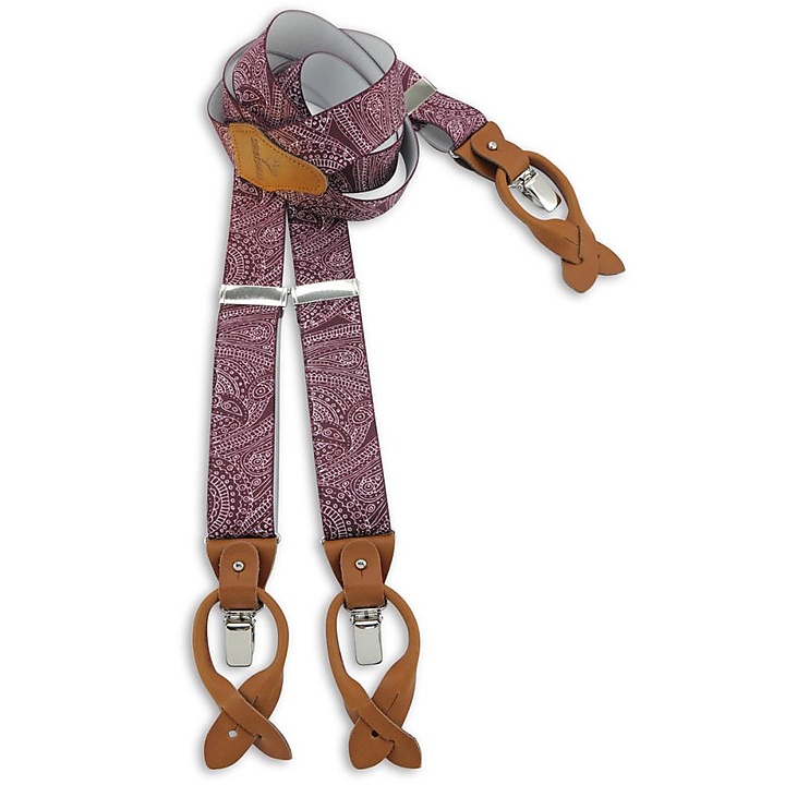 suspenders combi pack Paisley Sketch