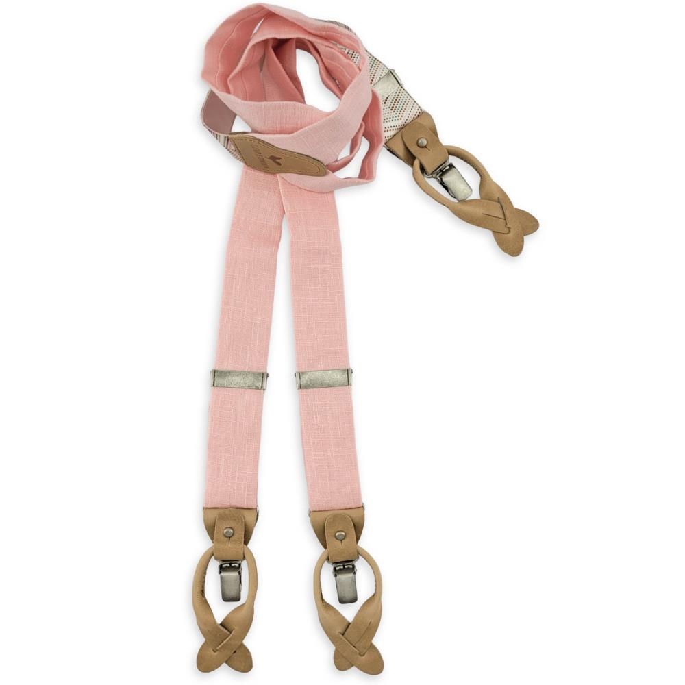 suspenders combi pack Pastel Promise Pink - 3