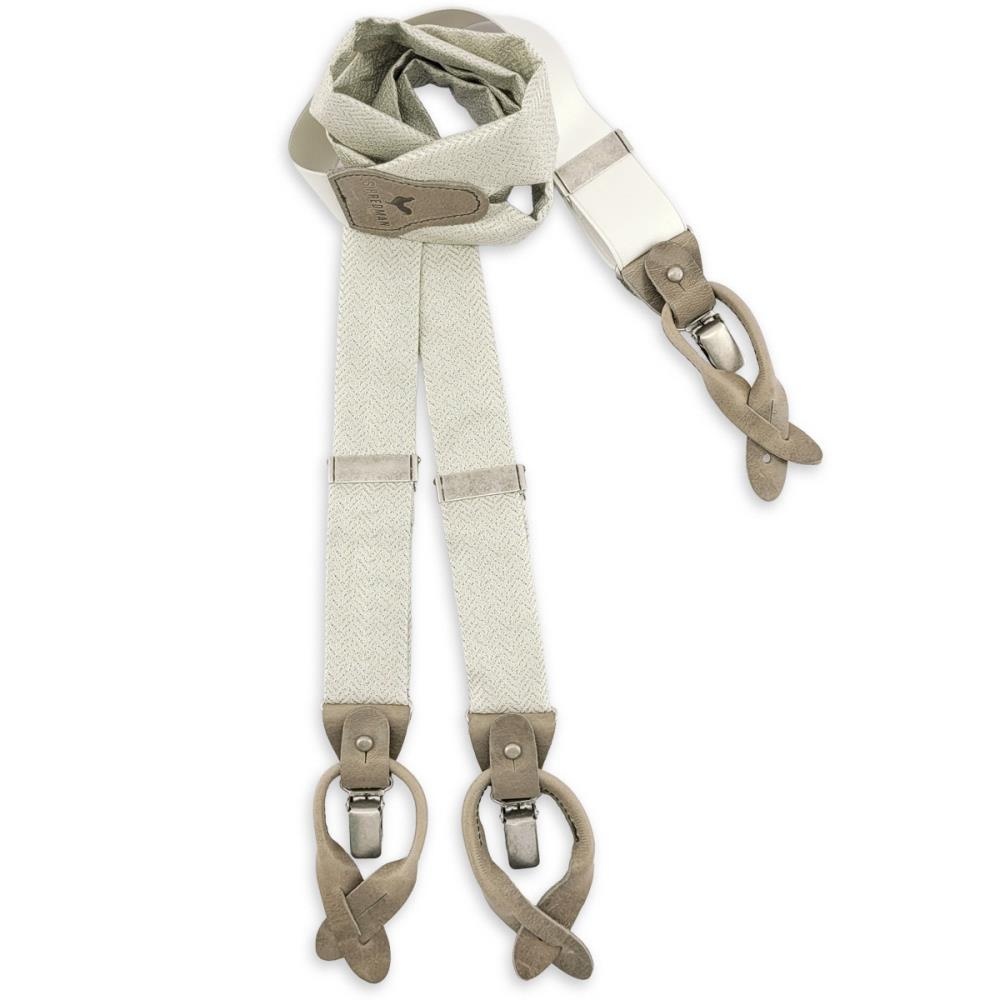 suspenders combi pack Pearl Herringbone - 3