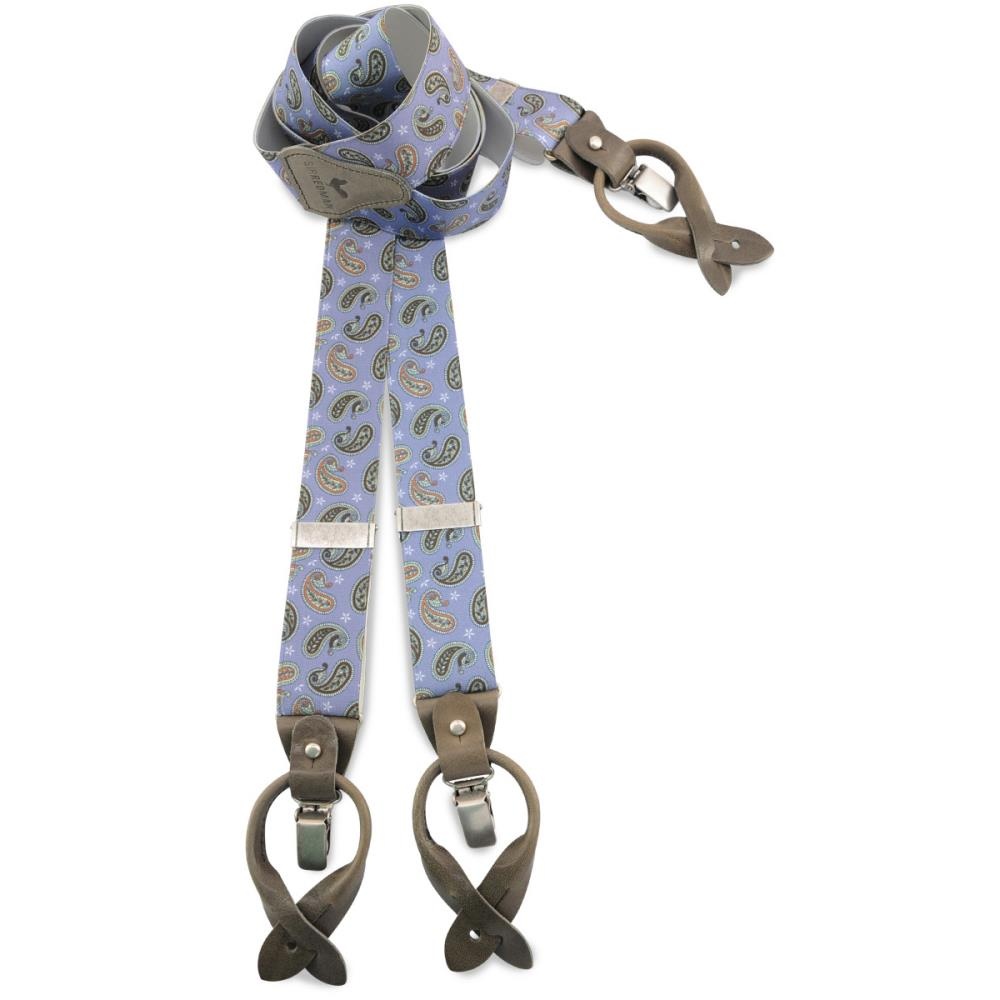 suspenders combi pack Perfect Look lila-taupe - 5