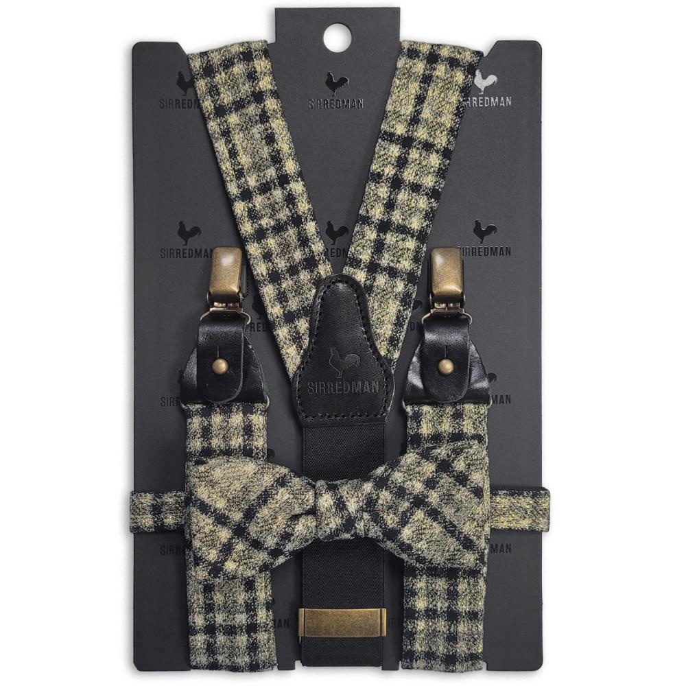 suspenders combi pack Radiant Tartan - 1
