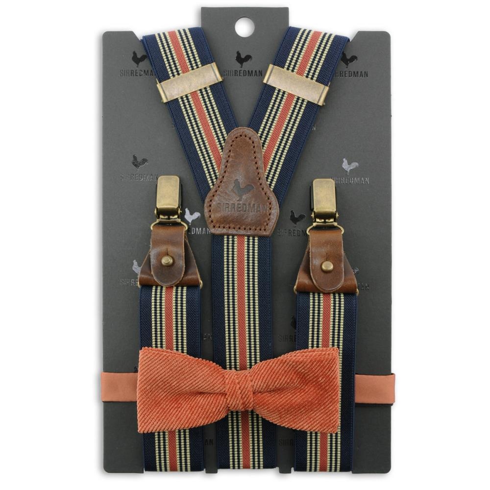 suspenders combi pack Salvatore Corduroy - 1