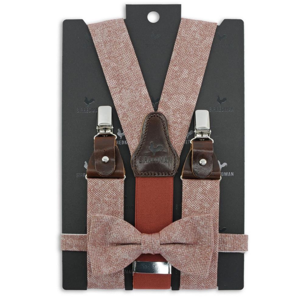 suspenders combi pack Sposo Stiloso blush - 1