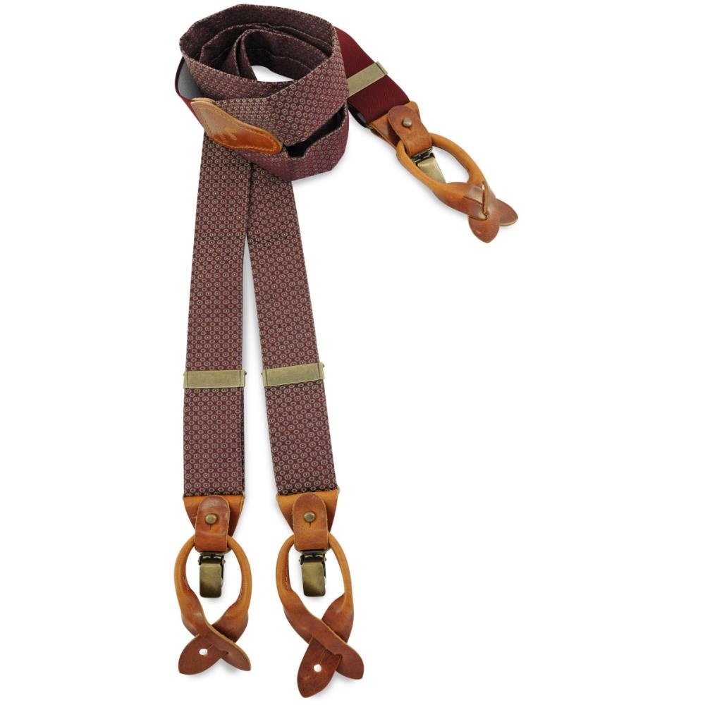 suspenders combi pack Talented Tailor bordeaux - 2