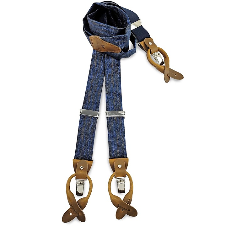 suspenders combi pack Walter Waves blauw
