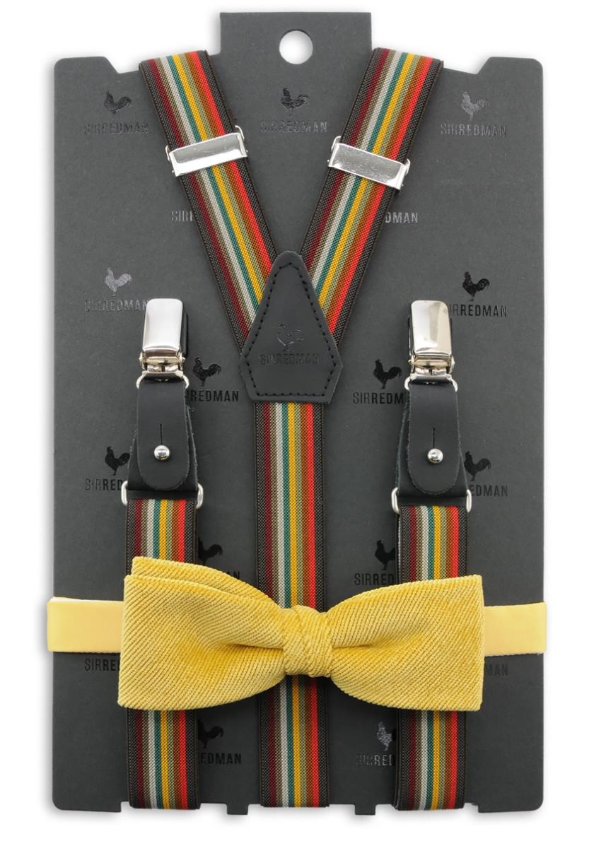 suspenders combi pack William Corduroy - 1