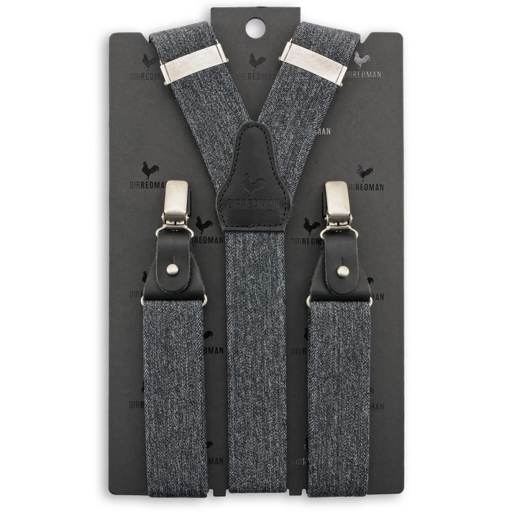 suspenders Denim Urban black - 2