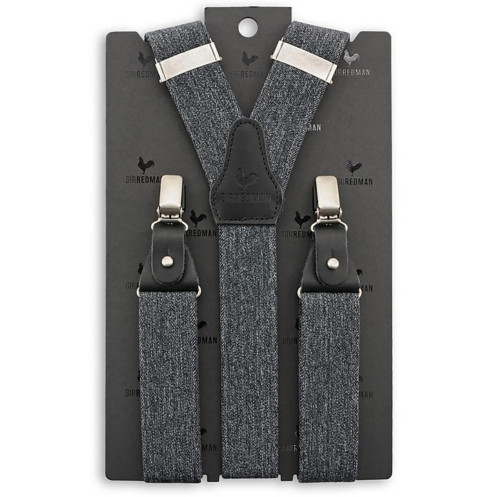 suspenders Denim Urban black