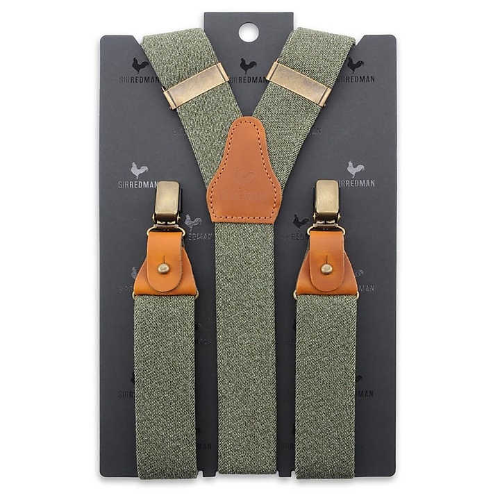 suspenders Denim Urban green