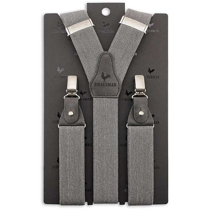 suspenders Denim Urban grey