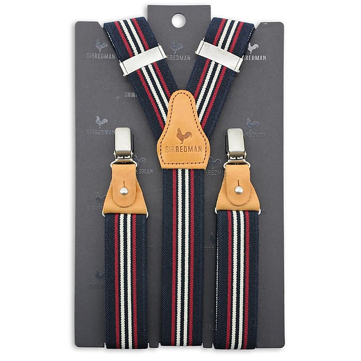 suspenders Dock Worker blue