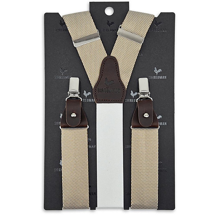 suspenders Endless Devotion Beige