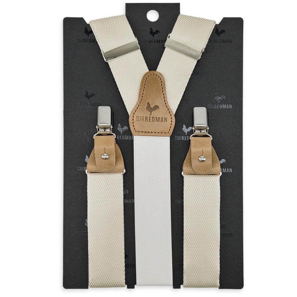suspenders Endless Devotion Off-white - 2