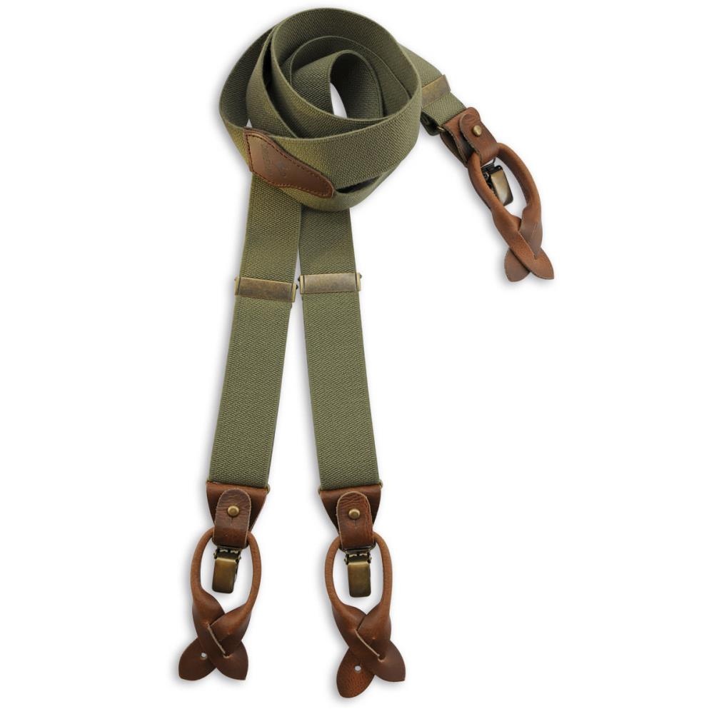 suspenders Essential army green - 1
