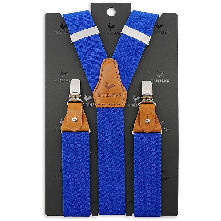 suspenders Fundamental royal blue