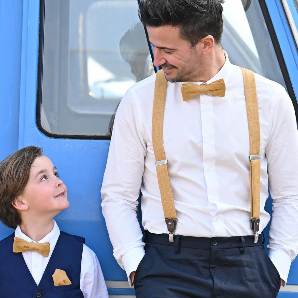 suspenders Jardin Chic Ochre - 1