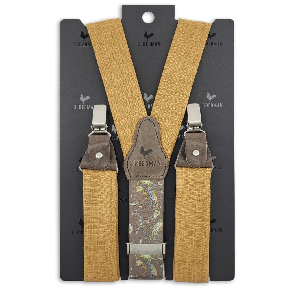 suspenders Jardin Chic Ochre - 4