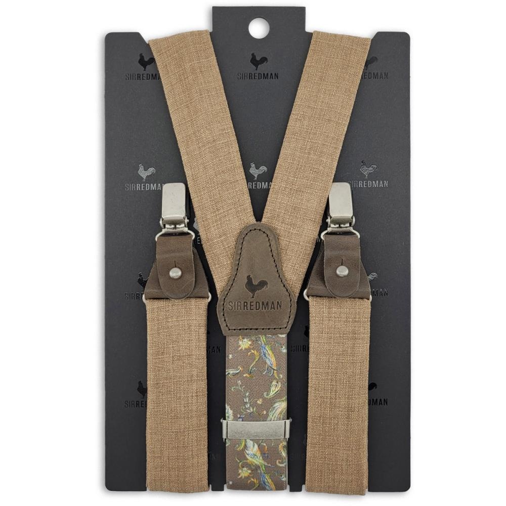 suspenders Jardin Chic Taupe - 4