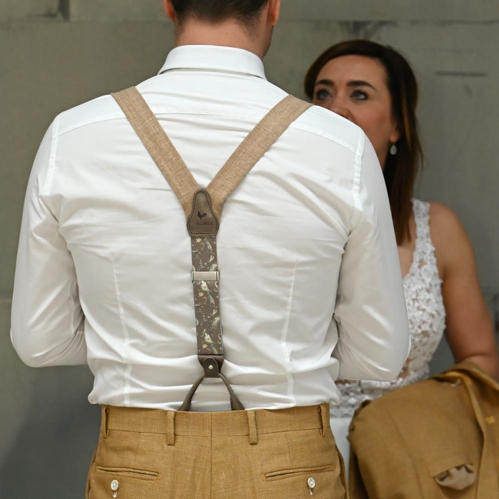 suspenders Jardin Chic Taupe - 5