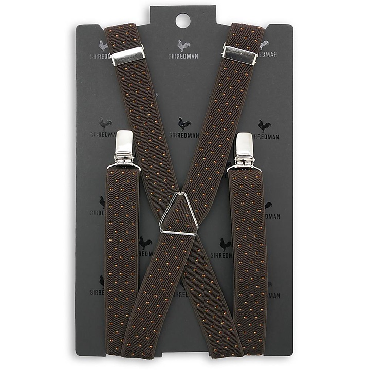 suspenders La Gacilly brown