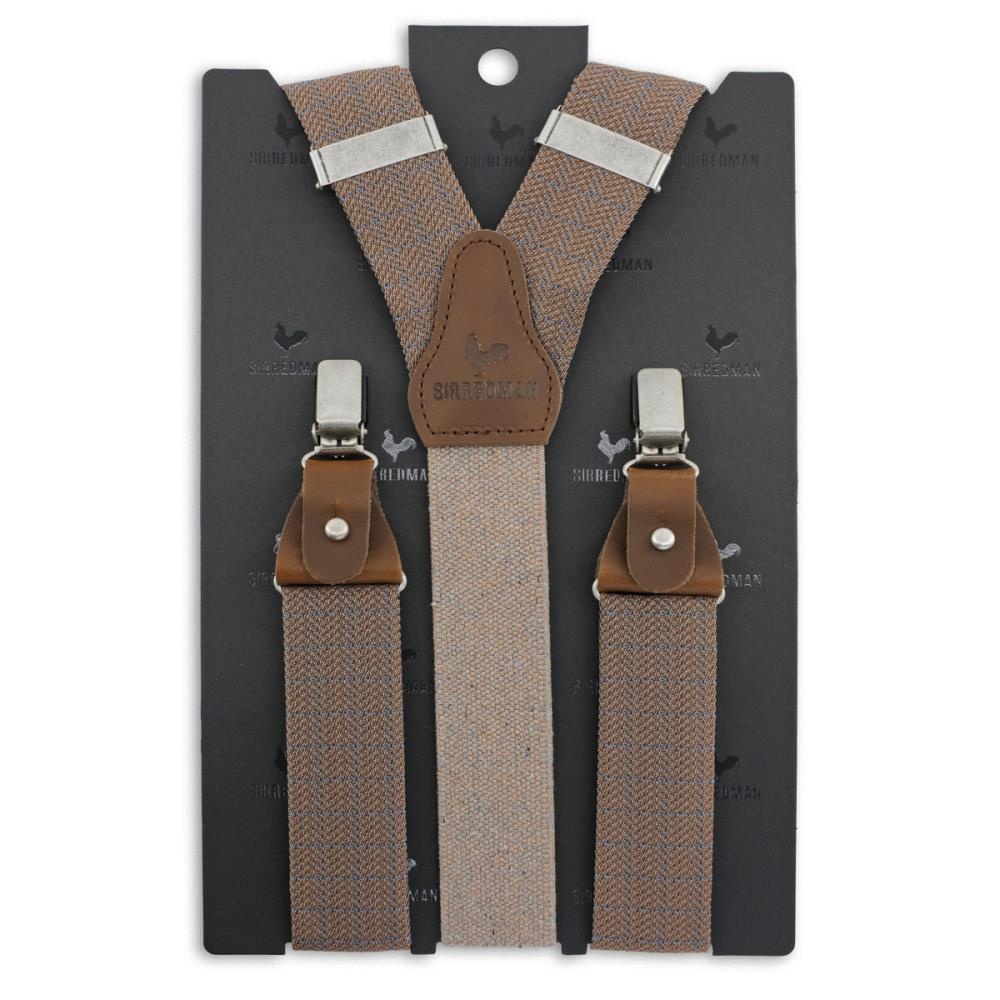 suspenders MacMillan brown - 2