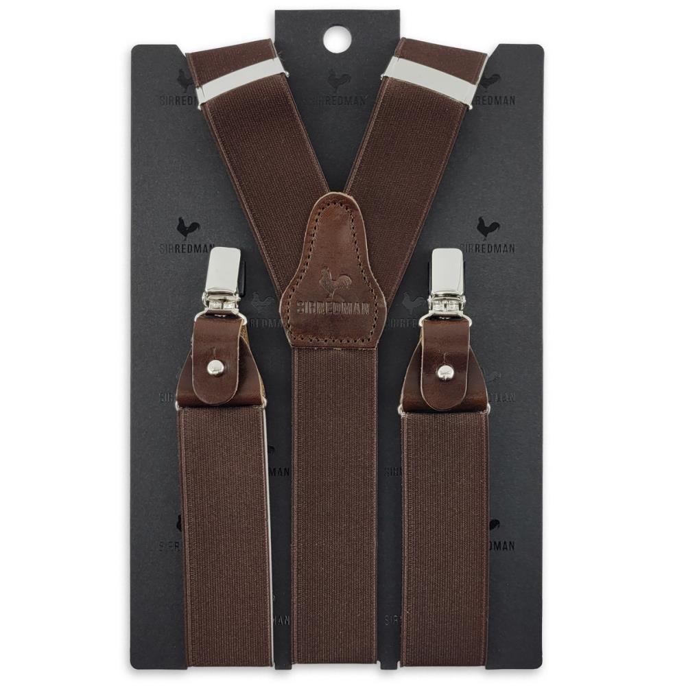suspenders Majestic Stretch Dark Brown - 2