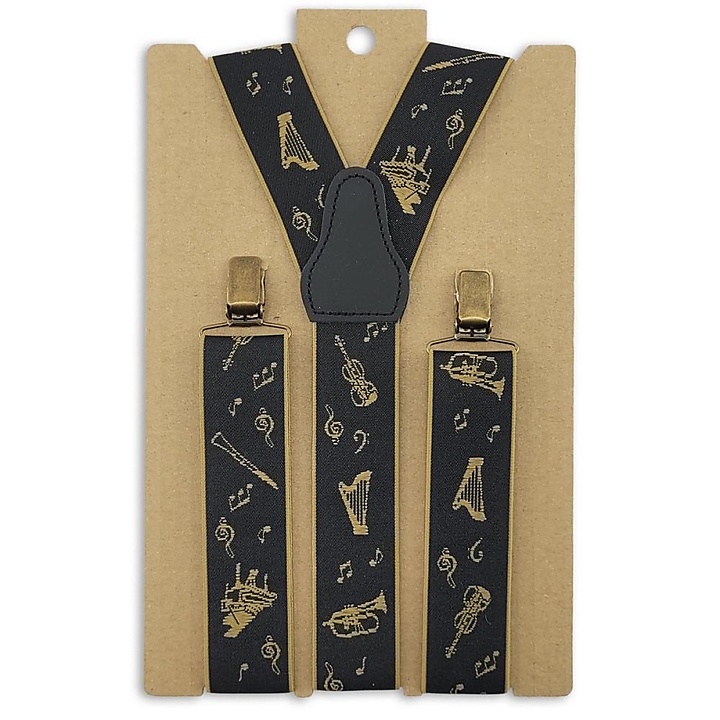 Suspenders Music Maestro black