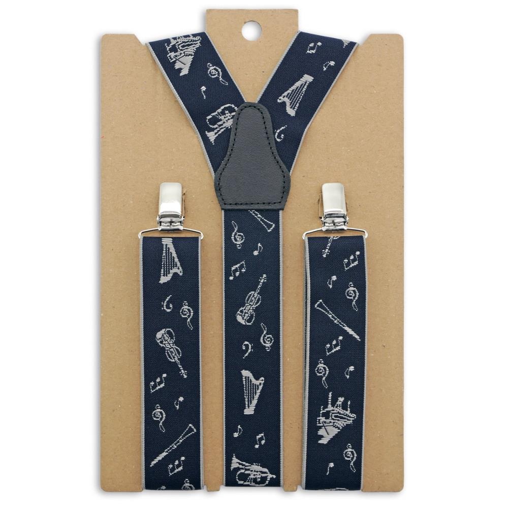 Suspenders Music Maestro blue - 2