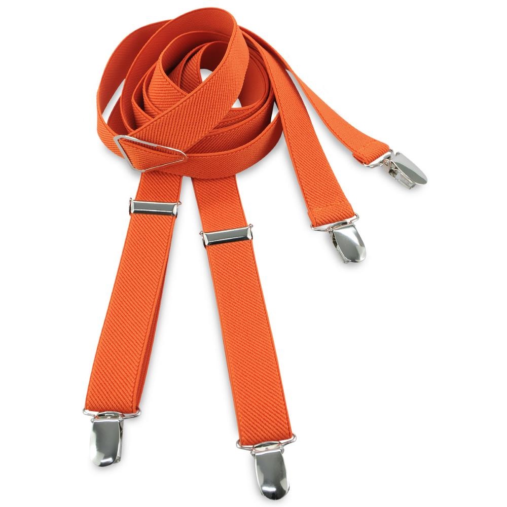 Suspenders orange narrow - 1