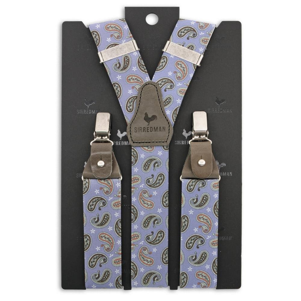 suspenders Paisley Perfect lila - 4
