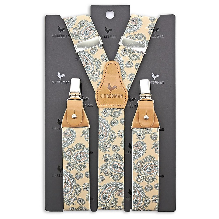 suspenders Paisley Prince