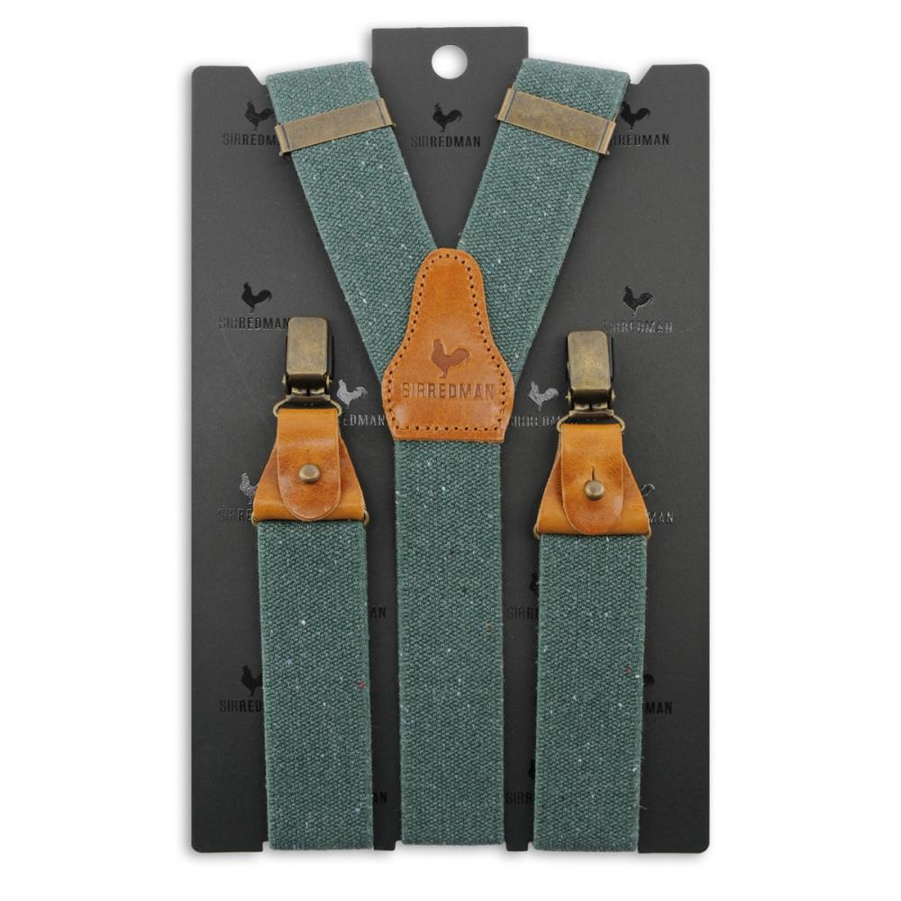 suspenders Richy Recycle green - 2